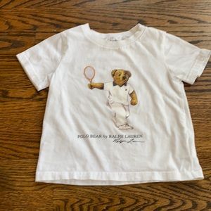 Ralph Lauren polo bear tennis T-shirt